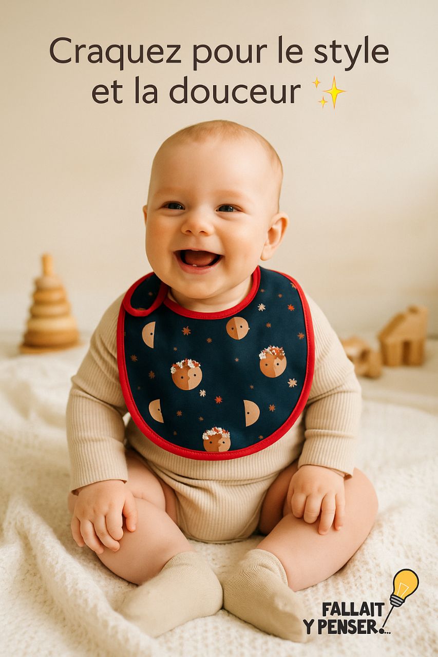 Bavoir double face – Image 2