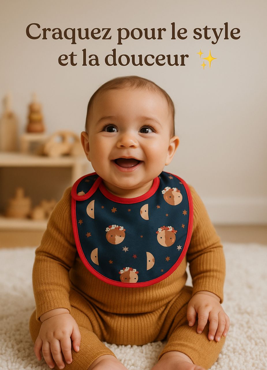 Bavoir double face – Image 3